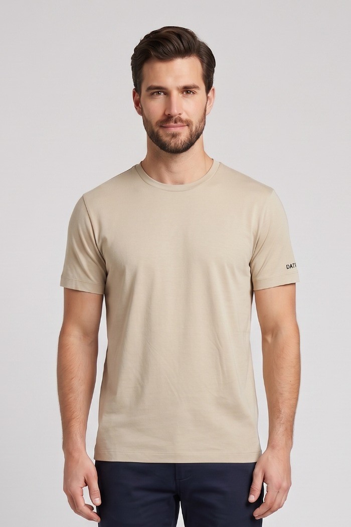 Datch t-shirt girocollo in misto cotone DM9304 [983c8d17]