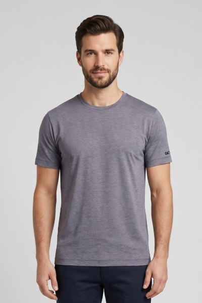 Datch t-shirt girocollo in misto cotone DM9304 [27f49018]