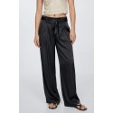 Influencer pantalone palazzo in tessuto fluido 05Y157 [c0e5eeae]