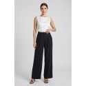 Influencer pantalone con strass 05Y185 [1b06dbed]