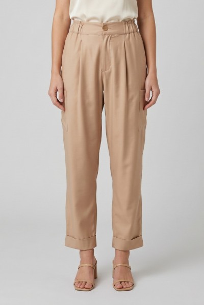 Celye pantalone con tasconi SS26C0683 — 805219040079158_1