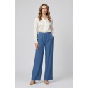 Celye pantalone con inserto rigato SS26C0602 [802bfbe0]