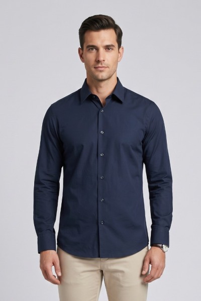 Filippo Gelsi camicia slim fit in cotone stretch 200-3F6 — 805219040078711_2