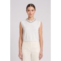 Fresh Flower gilet in misto viscosa FD489 [17216874]
