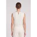 Fresh Flower gilet in misto viscosa FD489 [ce072b79]