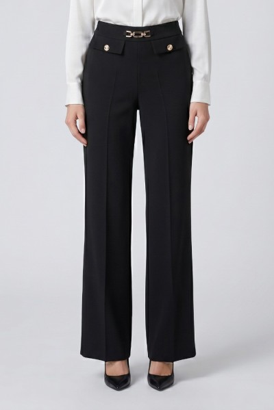 Fly Girl pantalone in tessuto stretch 31317/01 — 805219040079626_1