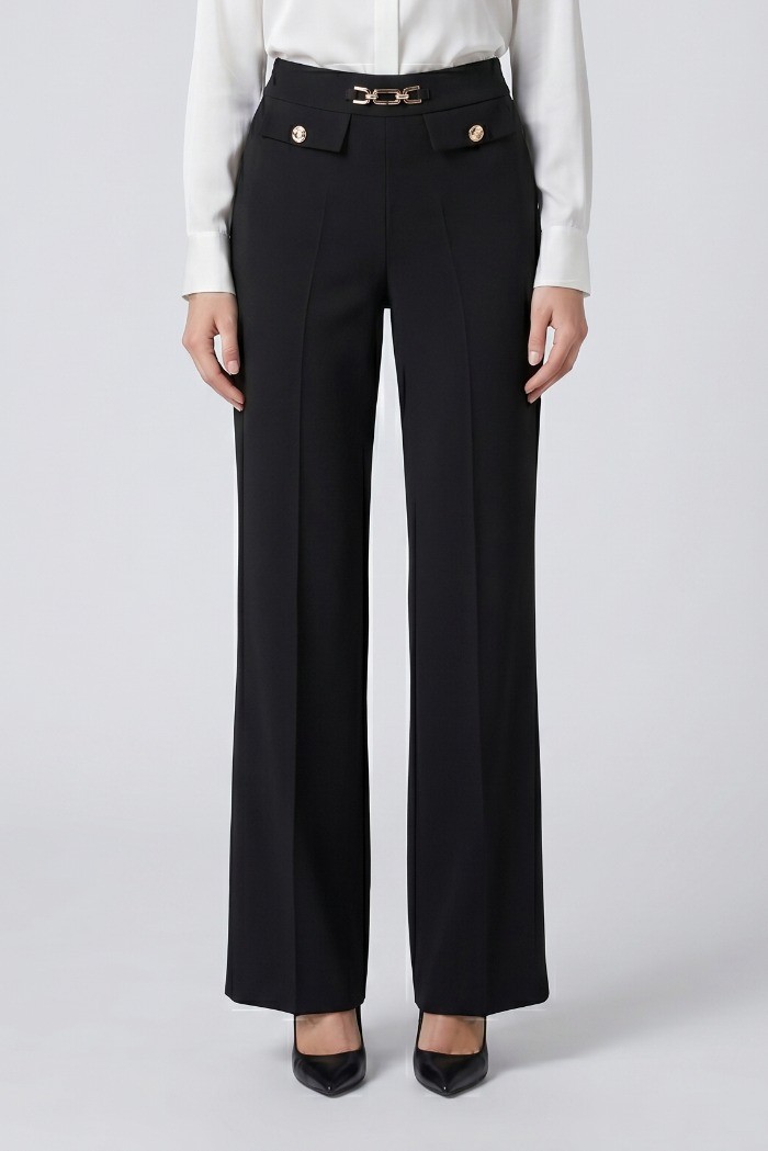 Fly Girl pantalone in tessuto stretch 31317/01 [456a5834]