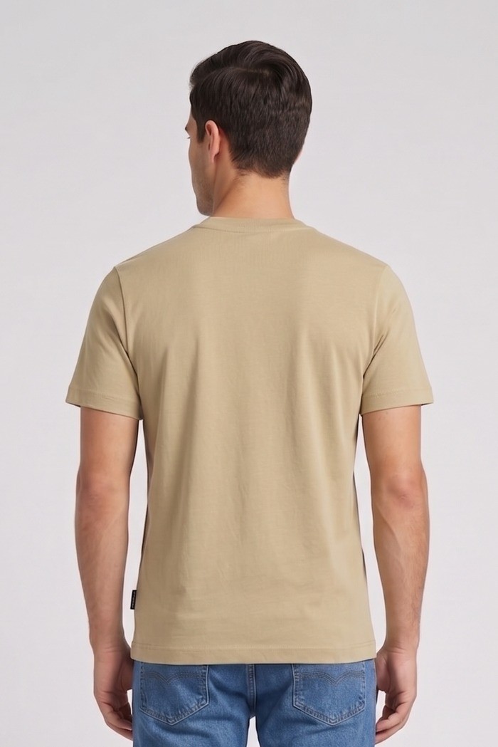 Henry Cotton's t-shirt in piquet con logo ricamato TS616040 [67d04f48]