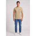 Henry Cotton's t-shirt in piquet con logo ricamato TS616040 [d0cd8e4c]