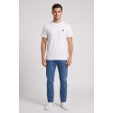 Henry Cotton's t-shirt in piquet con logo ricamato TS616040 [f41b2945]