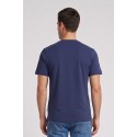 Henry Cotton's t-shirt in piquet con logo ricamato TS616040 [d8185247]