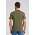 Henry Cotton's t-shirt in piquet con logo ricamato TS616040 [226080a4]