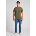 Henry Cotton's t-shirt in piquet con logo ricamato TS616040 [957d41a0]