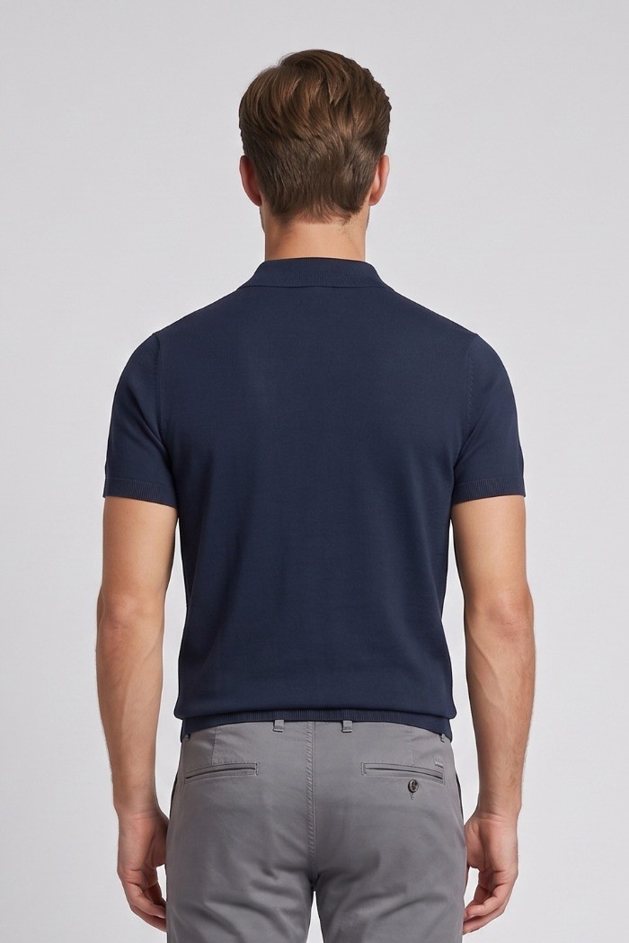 Henry Cotton's polo in filo di cotone MG650789 [a0157a5c]