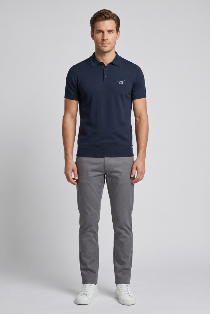 Henry Cotton's polo in filo di cotone MG650789 [1708bb58]