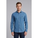 Henry Cotton's camicia in denim di cotone TIAGO [545b46d0]