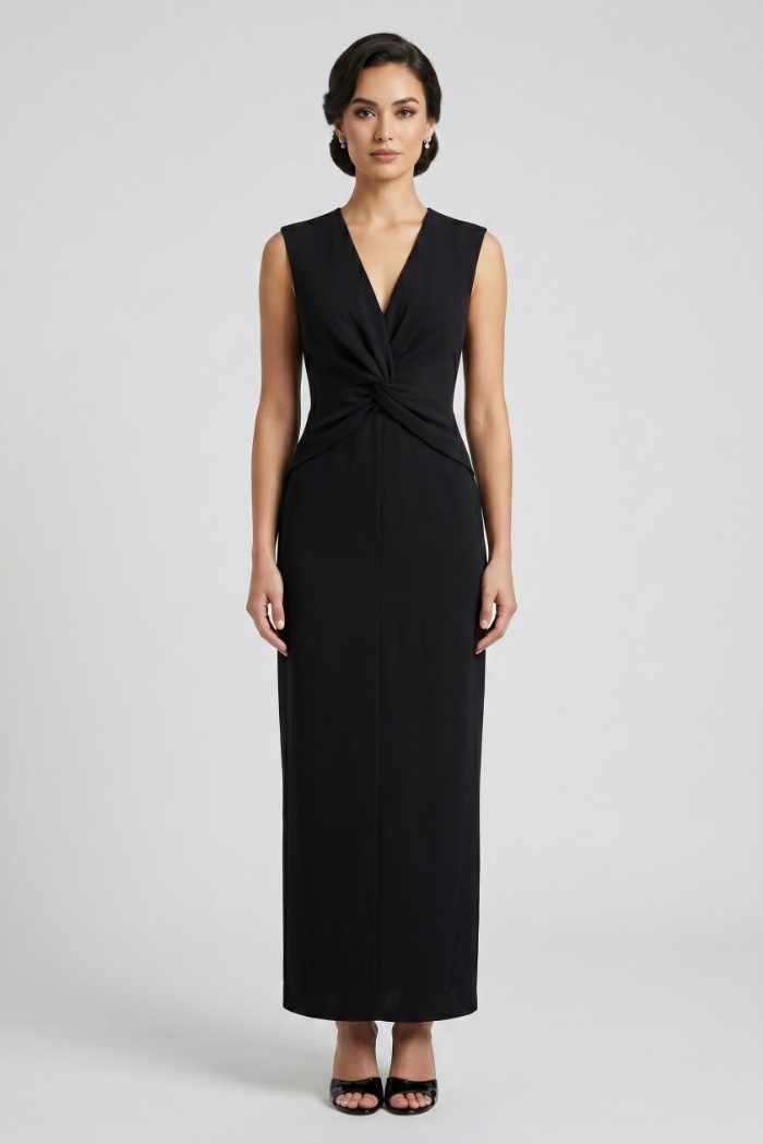 GM by Gai Mattiolo abito lungo in poliviscosa stretch gm3927 [ec0a4288]