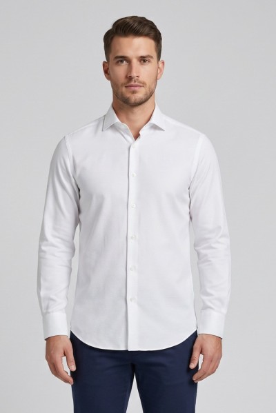 Vipa Camiceria camicia tailor fit in cotone GILDA-COLLOFR509 — 805219040078029_1