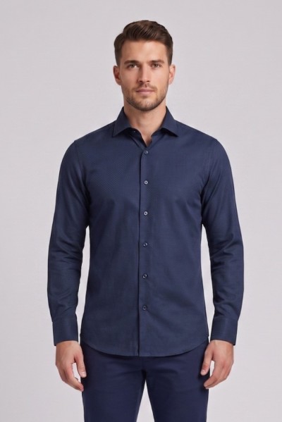 Vipa Camiceria camicia tailor fit in cotone GILDA-COLLOFR509 — 805219040078029_2