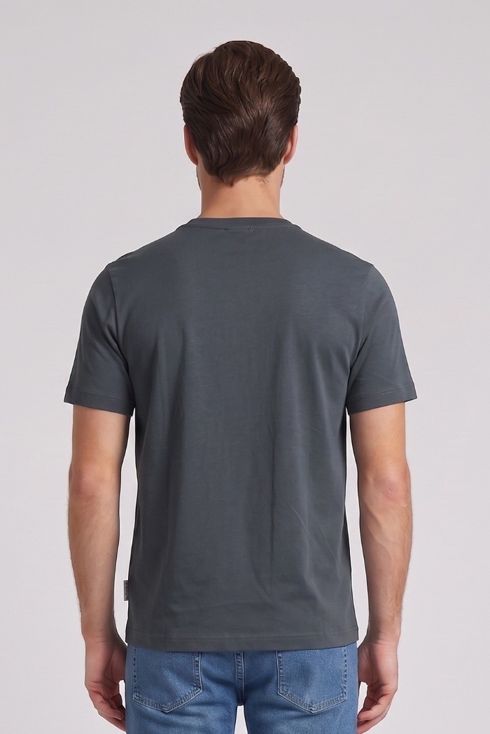 Henry Cotton's t-shirt in jersey di cotone stretch TS616041 [20cb1c53]