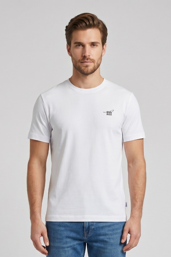 Henry Cotton's t-shirt in jersey di cotone stretch TS616041 [0218233b]