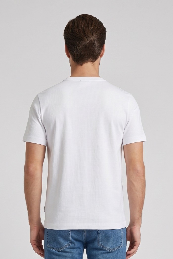 Henry Cotton's t-shirt in jersey di cotone stretch TS616041 [db3e6036]