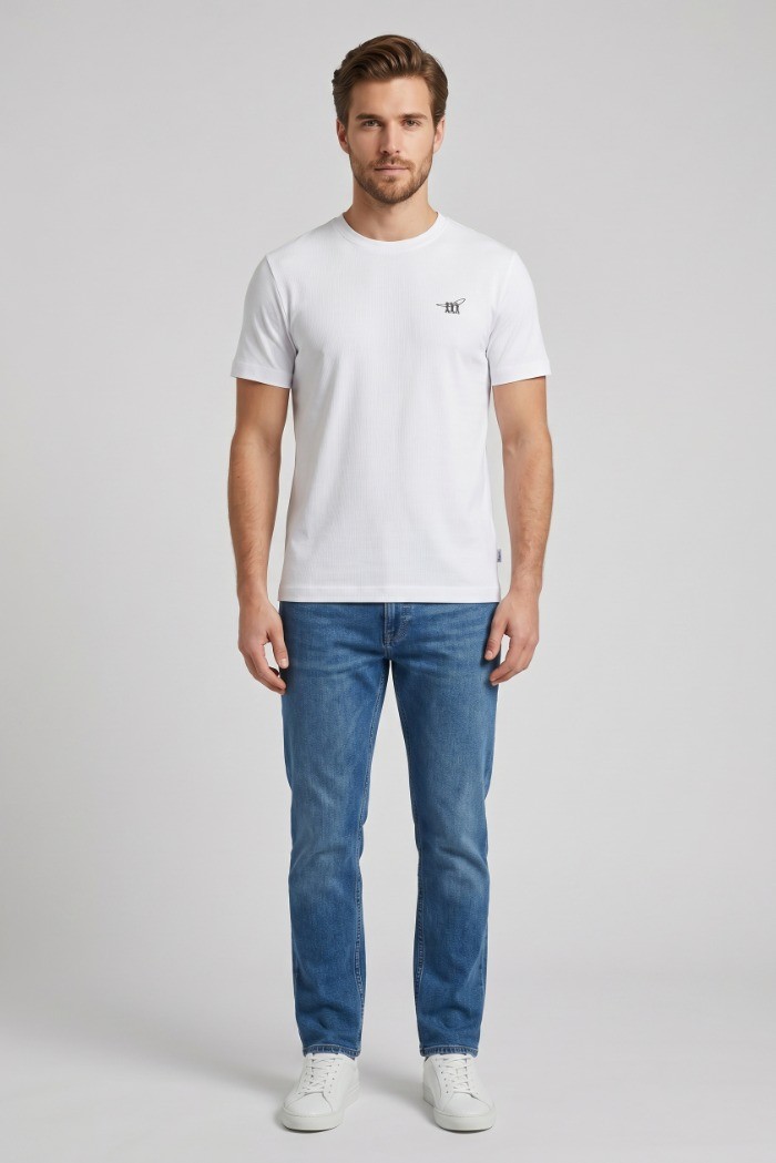 Henry Cotton's t-shirt in jersey di cotone stretch TS616041 [6c23a132]