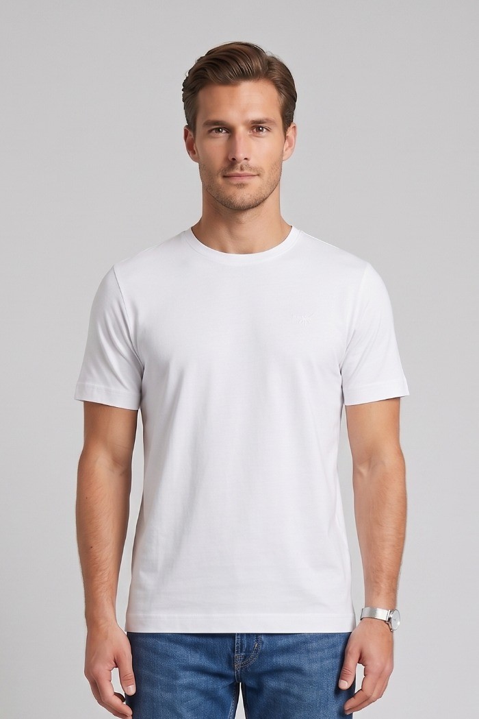 Henry Cotton's t-shirt in jersey di cotone TS650721 [8b48fc03]