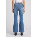 Influencer jeans flare in denim di misto cotone stretch 05P137 [caeb5472]