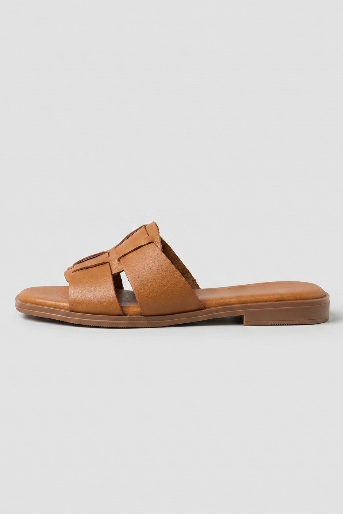 Oh! My Sandals ciabatta con fascia intrecciata 5823 [e0cca1de]