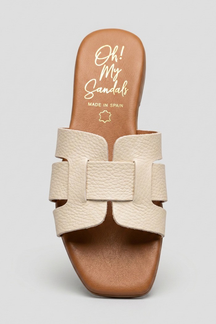 Oh! My Sandals ciabatta con fascia incrociata 5880 [9ed1c388]