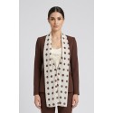 GM by Gai Mattiolo giacca con foulard a pois GM3703 [4e4ee76c]
