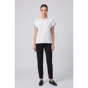 Influencer t-shirt in cotone stretch con dettagli in lurex 05AB248 [915dd674]