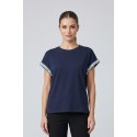Influencer t-shirt in cotone stretch con dettagli in lurex 05AB248 [6478ee7b]