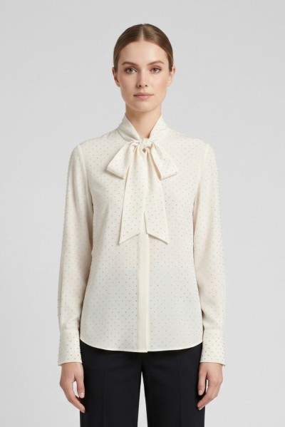 Maidoma blusa con fiocco PE26F527/BL2071 — 805219040079500_2