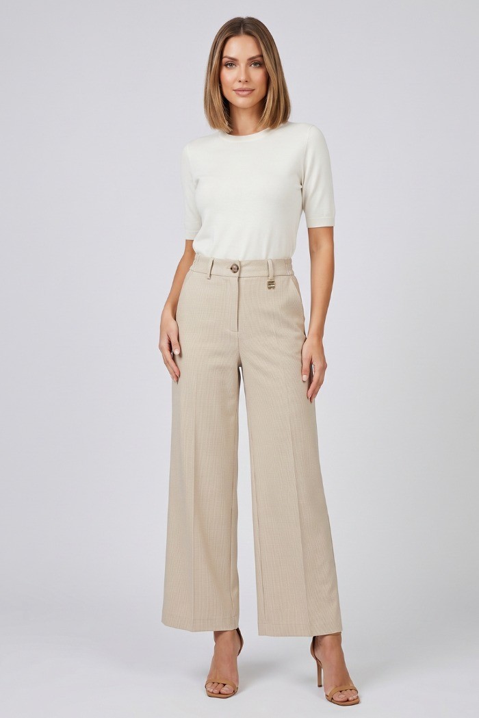 Maidoma pantalone palazzo in poliviscosa stretch PE26F448/PA2149 [c00801bd]