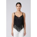 GM by Gai Mattiolo top con frange GM3800 [54020f7b]