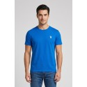 US Polo ASSN t-shirt in cotone con logo ricamato Luca US43154001 [eb28ef87]