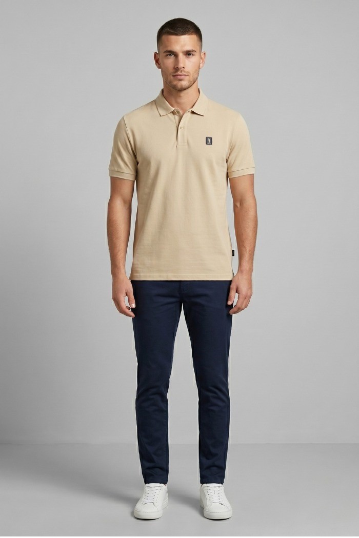 Refrigue polo in piquet di cotone stretch R5013M261 [4d1c532b]