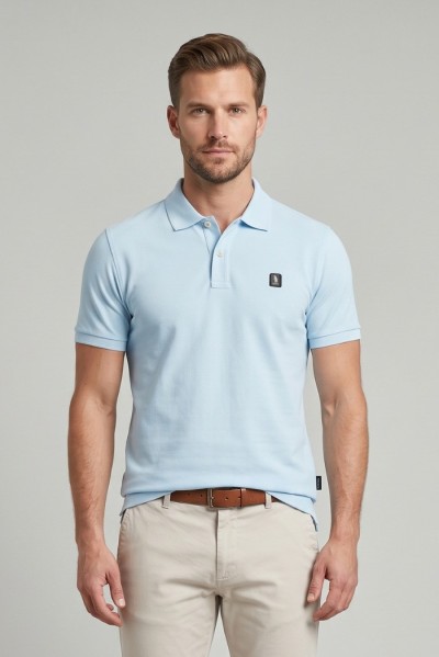 Refrigue polo in piquet di cotone stretch R5013M261 — 805219040079883_5