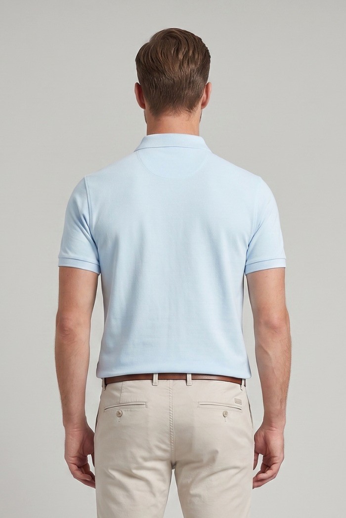 Refrigue polo in piquet di cotone stretch R5013M261 [4d9bfff3]