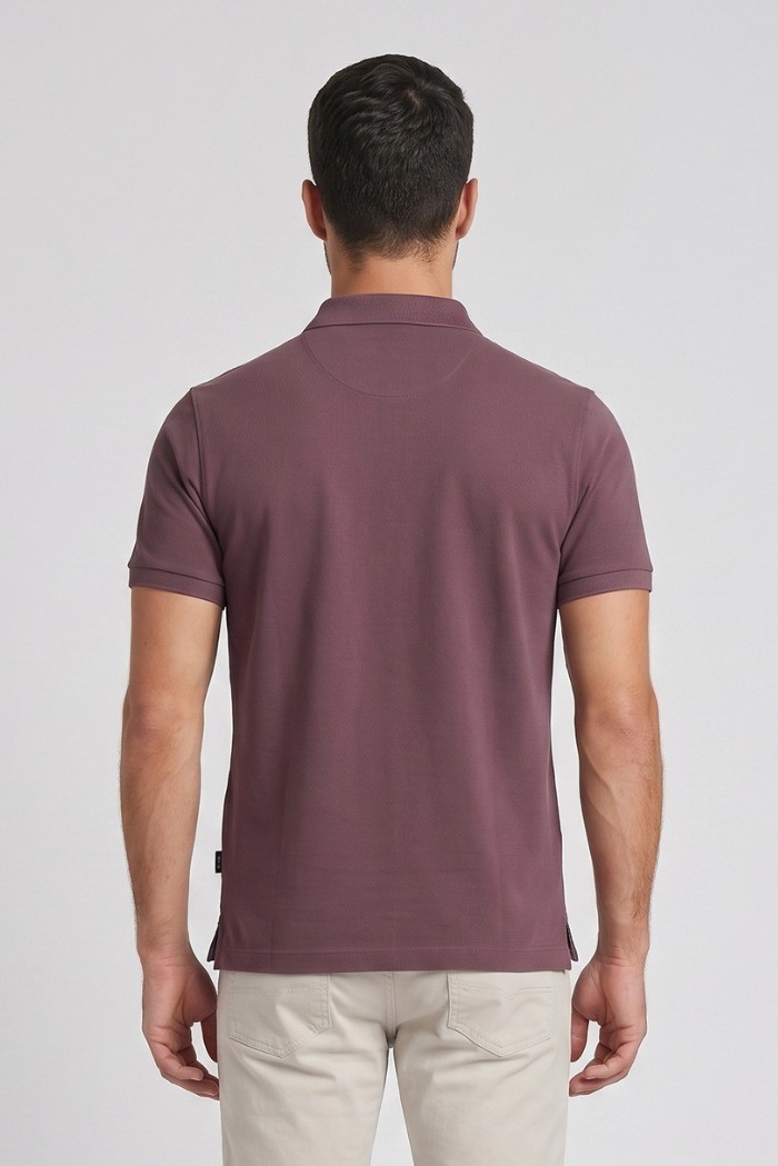 Refrigue polo in piquet di cotone stretch R5013M261 [87d598cd]