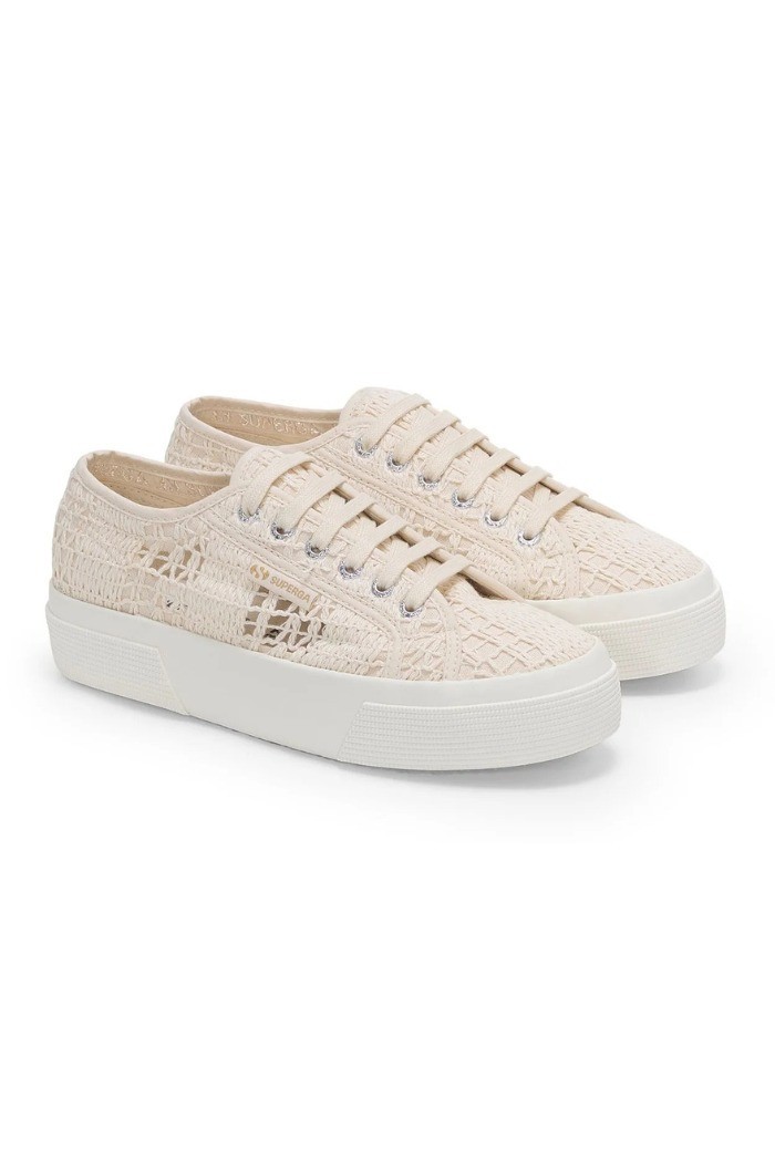 Superga sneaker platform in crochet 2740 Platform Crochet [0589181f]