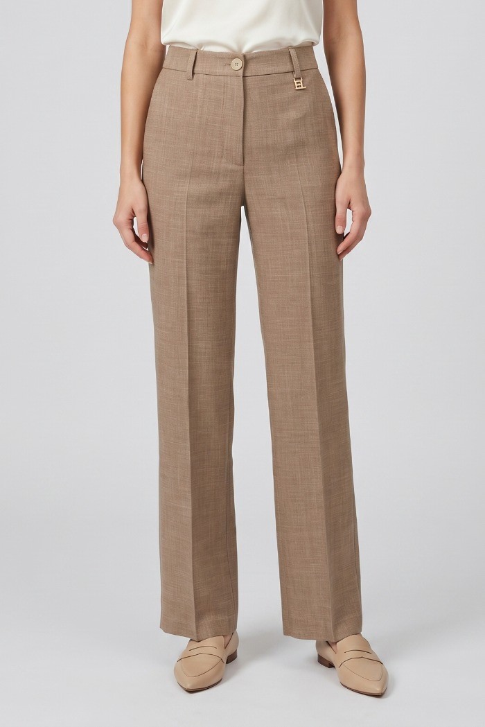 Maidoma pantalone palazzo in misto viscosa pe26f448/pa2165 [505f47fb]