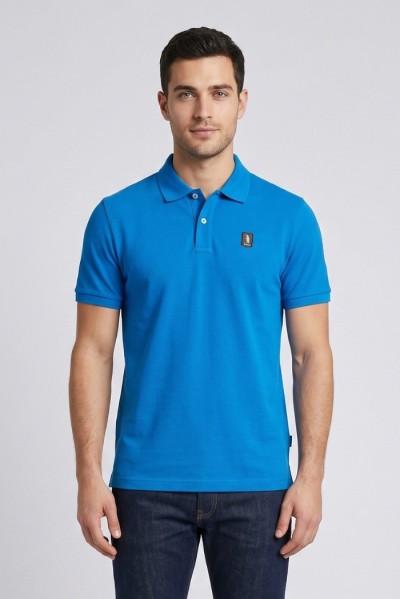 Refrigue polo in piquet di cotone stretch R5013M261 — 805219040079883_1