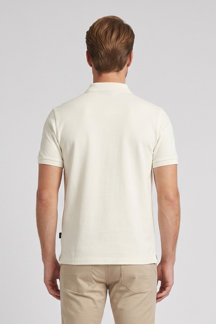 Refrigue polo in piquet di cotone stretch R5013M261 [ded73526]