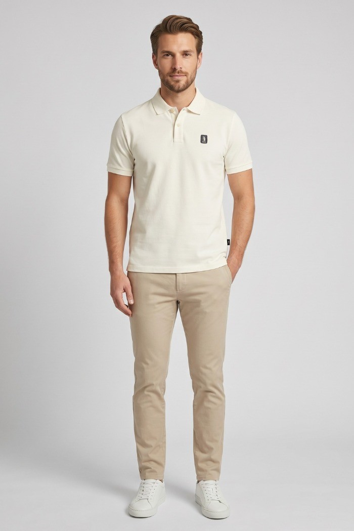 Refrigue polo in piquet di cotone stretch R5013M261 [69caf422]