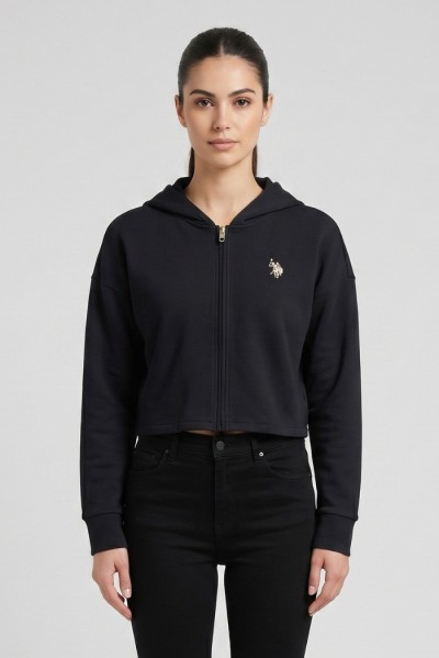 US Polo ASSN felpa in tessuto stretch con cappuccio US43362003 [ac21f0e4]