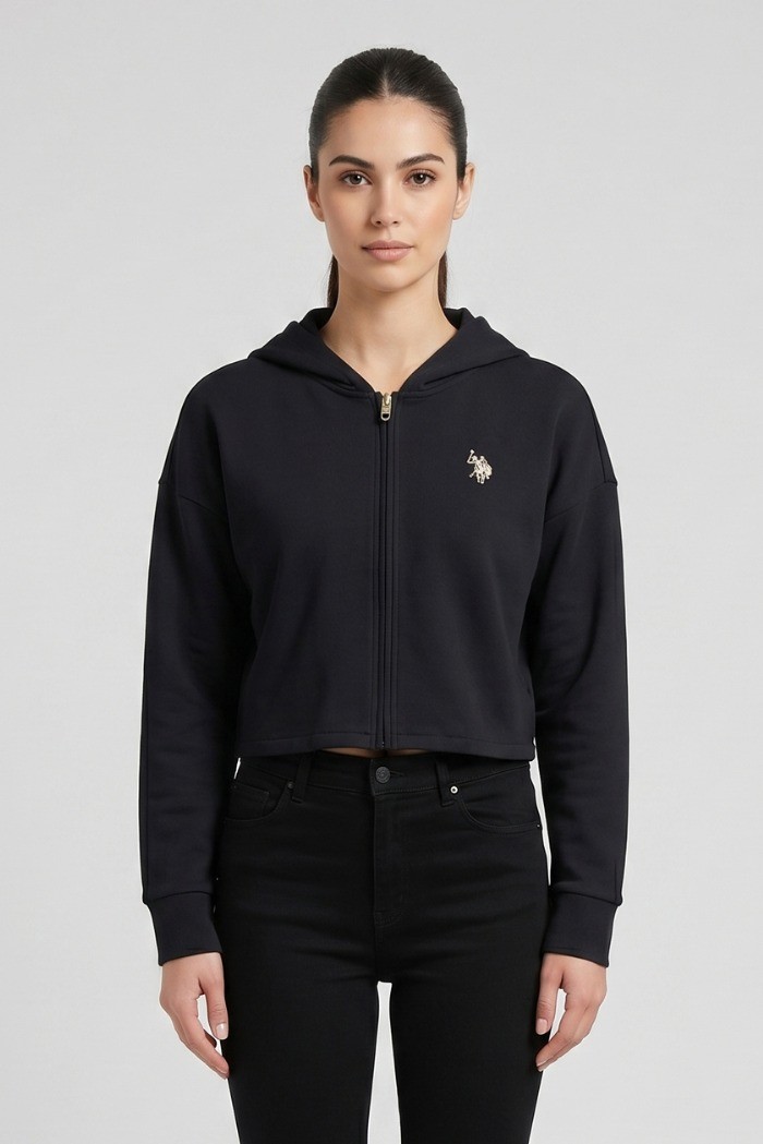 US Polo ASSN felpa in tessuto stretch con cappuccio US43362003 [ac21f0e4]