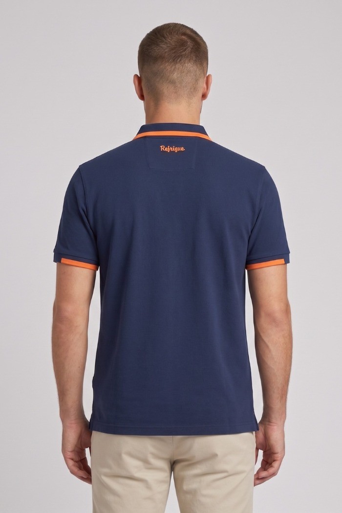 Refrigue polo in piquet di cotone stretch R5022M261 [55e67f7a]